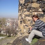 Nevsehir castle In Cappadocia, Turkey