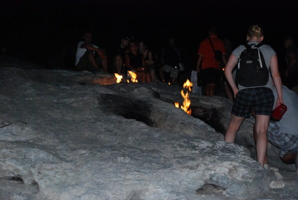 Chimeara burning stones
