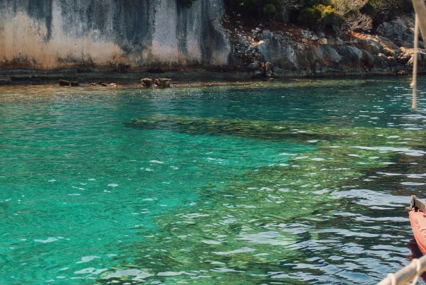 Kekova sunken city