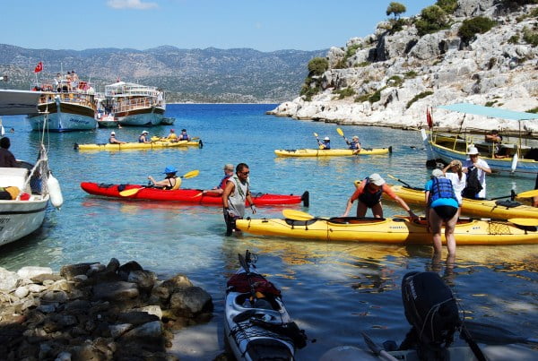 Sea Kayaking in Turkey