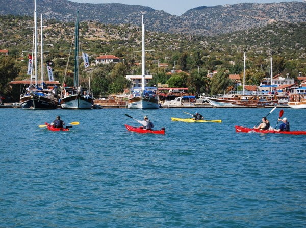 Sea kayaking from Ucagiz