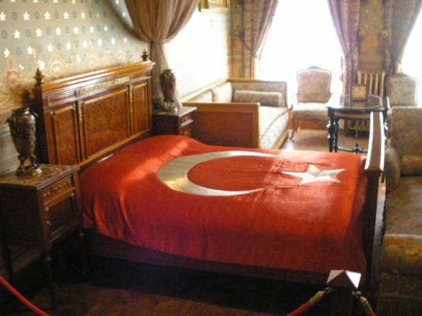Deathbed of Ataturk