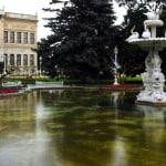 Gardens of Dolmabahce palace