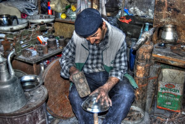 Coppersmith in Beypazari
