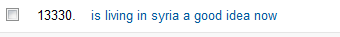 Living in syria