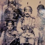Old picture from the Gaziantep war museum