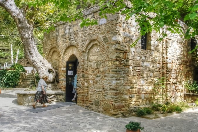 House of the Virgin Mary Near Ancient Ephesus in Turkey