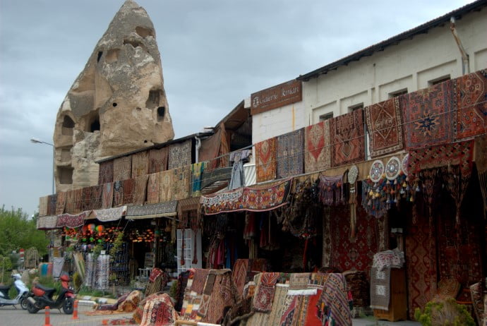 Carpet shop in Goreme