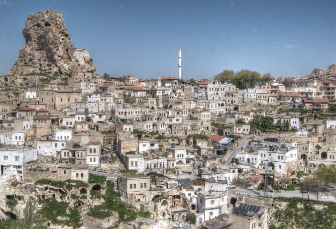 Ortahisar-in-the-Cappadocia-region-of-Turkey