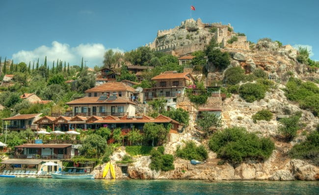 Simena Castle : Ruins and Amazing Views in Turkey