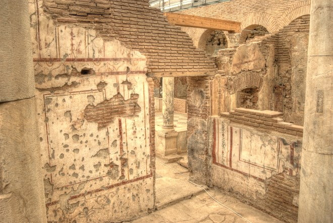 Inside the Roman terrace houses at Ephesus