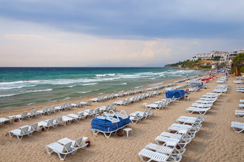 Paplūdimio atostogų vietos Turkijoje