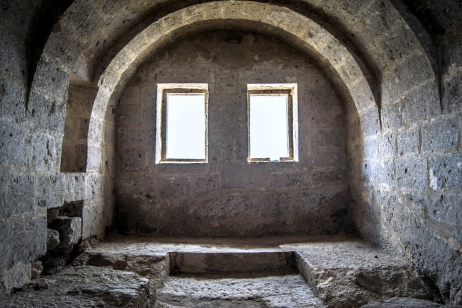 Yuksek monastery Cappadocia Turkey