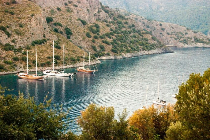 Sailing holidays in Turkey