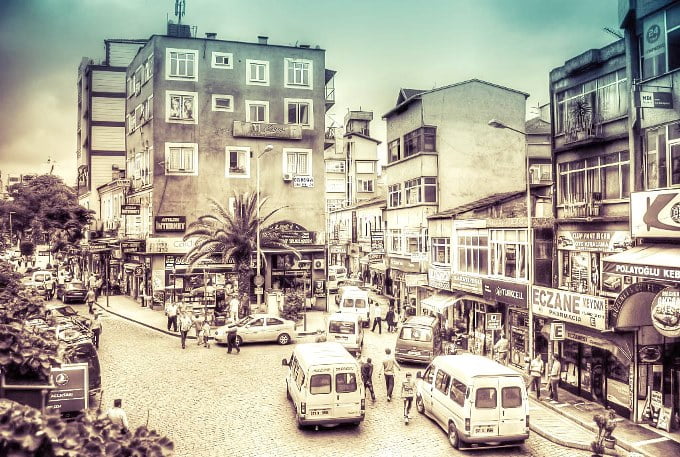 Trabzon city in Turkey